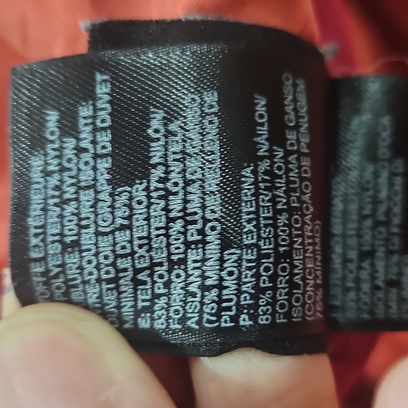 The North Face Pink Puffer Jacket Size S - Picture 10 of 11